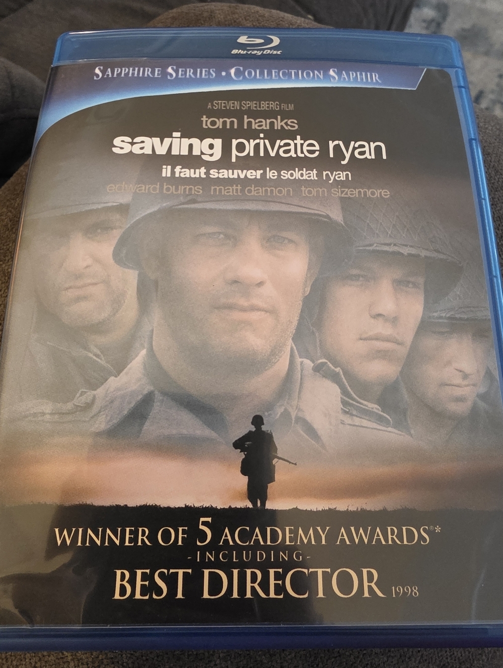 Saving Private Ryan on Blu-Ray DVD